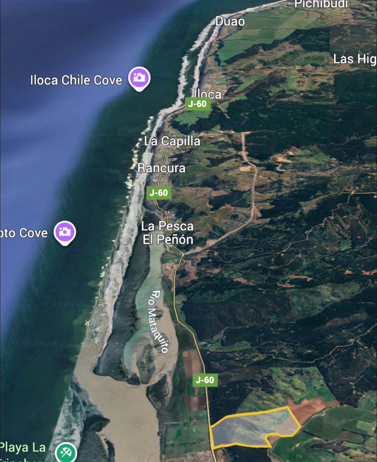 Parcelas Mar de Iloca – Sector Los Cuervos, Licantén, Maule — imagen 1 en Licantén | Alerce Inmobiliaria